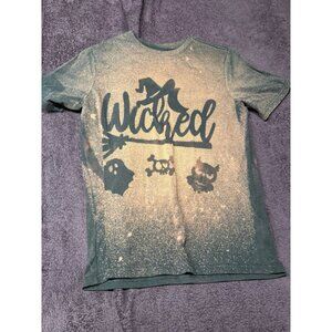 6 FOR $15 Wicked witch bleach dyed shirt size 14